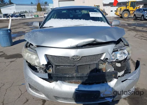 2009 Toyota Corolla Le z USA, uszkodzony, nr VIN JTDBL40E399033909